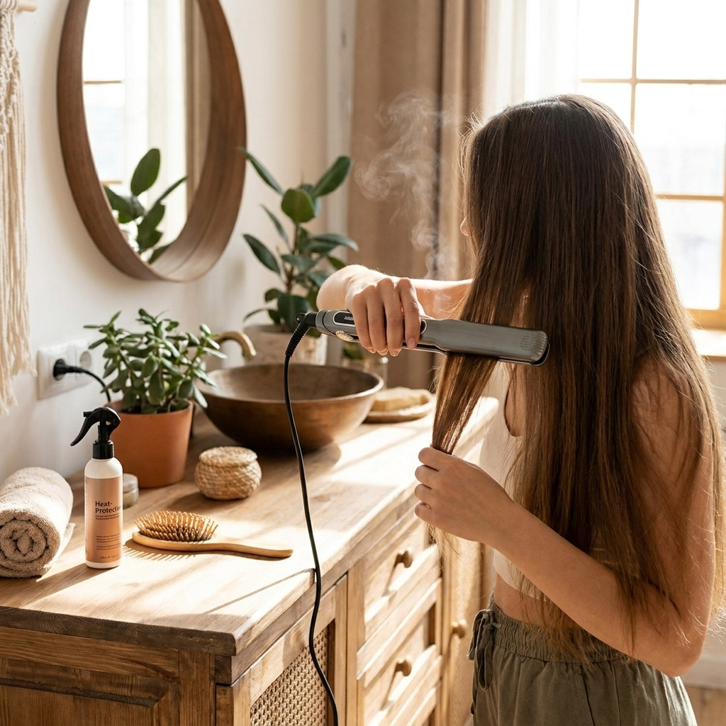 Titanium Flat Iron lifestyle