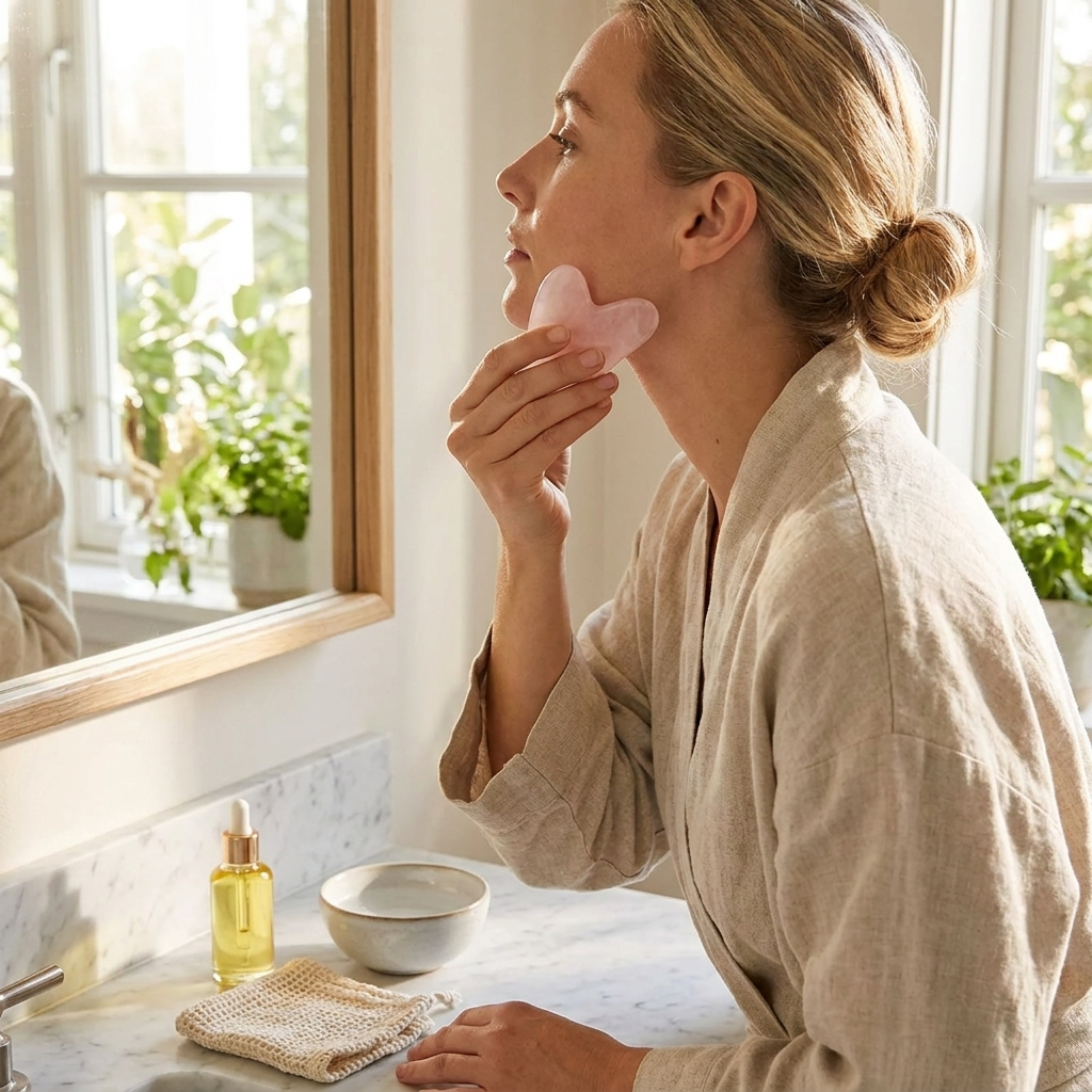 Gua Sha Facial Tool lifestyle