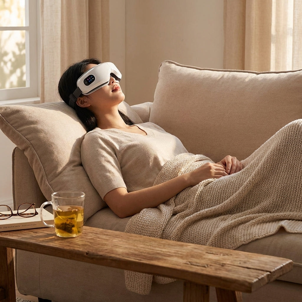 Eye Massager lifestyle